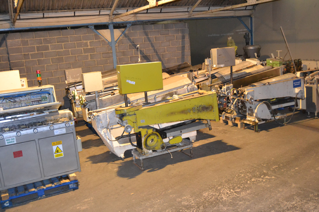 Various batch rollers and rope sizers